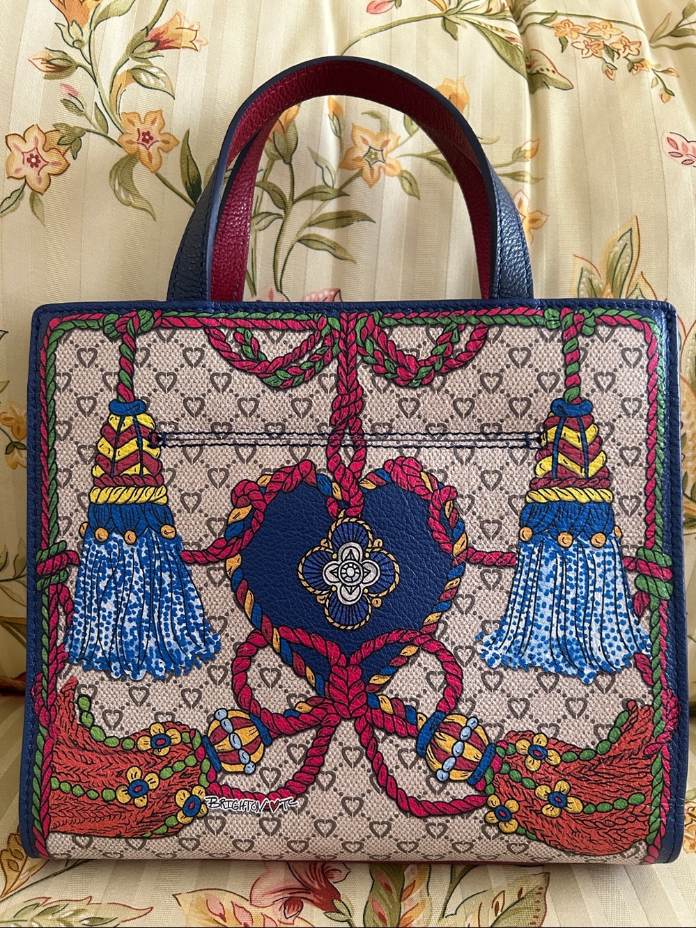 Brighton Fashionista Leather Tote NEW